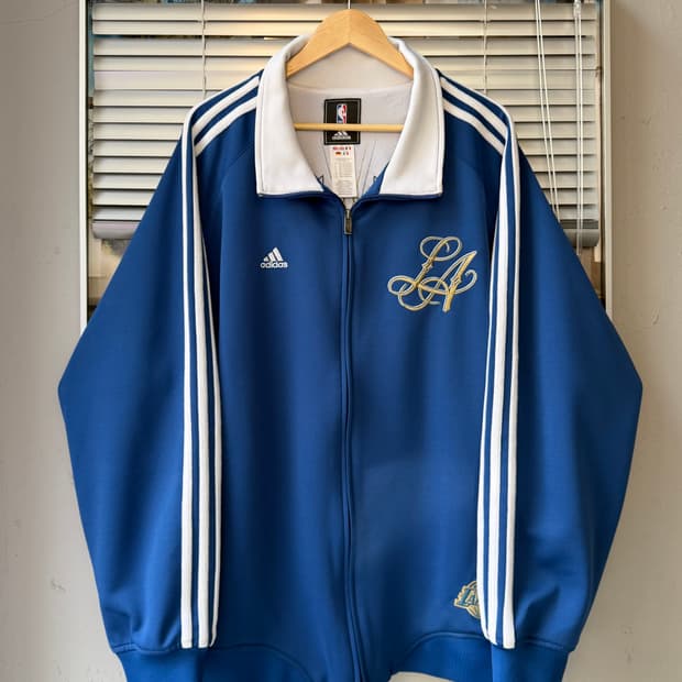 adidas x NBA Lakers 3-stripe track top 