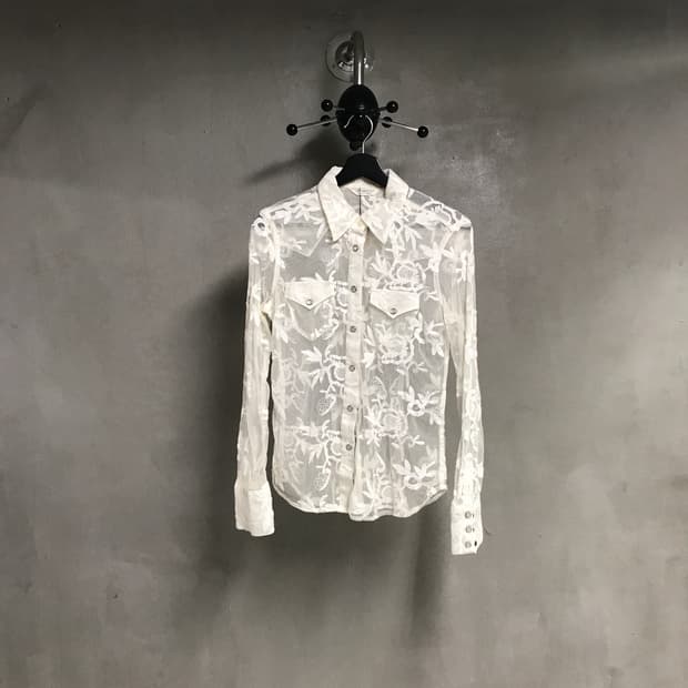폴로 데님앤서플라이 패턴 셔츠 S(W)