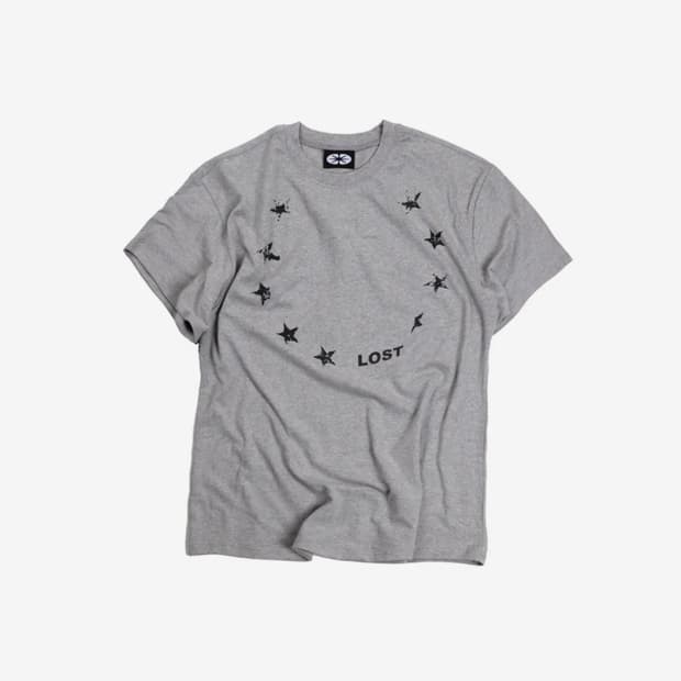 Star Lost T-Shirt Grey Small fit