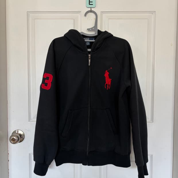 폴로 빅포니 후드집업 L