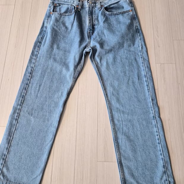 리바이스 505 레귤러 스트레이트 진 w34