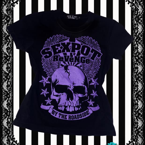 Sex Pot Revange Skull T-shirt