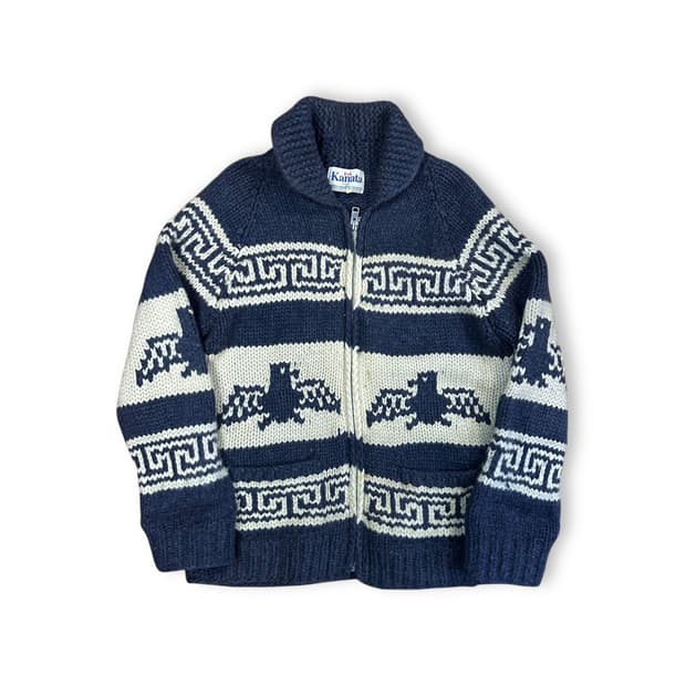 카나타 코위찬 니트 집업