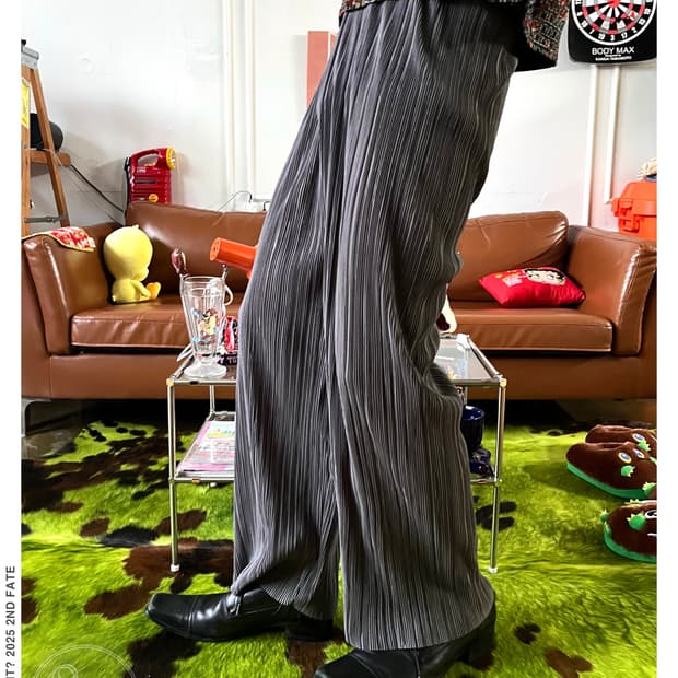 JPN Vintage Real Pleats Wide Trouser 