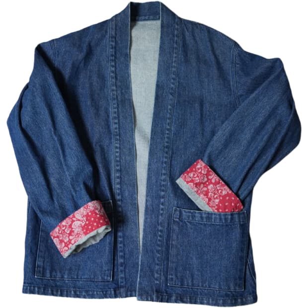 Sophnet  데님 자켓 소프넷 비즈빔