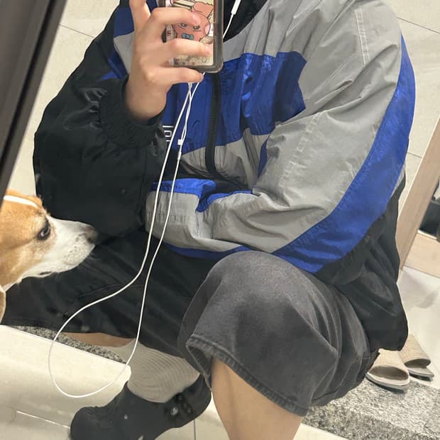 fuct 바람막이 L사이즈