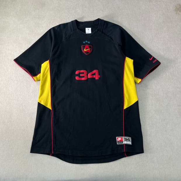 100 나이키 x 앰부쉬 져지 반팔 티셔츠