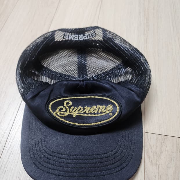 슈프림 실크 메쉬 5패널 스냅백