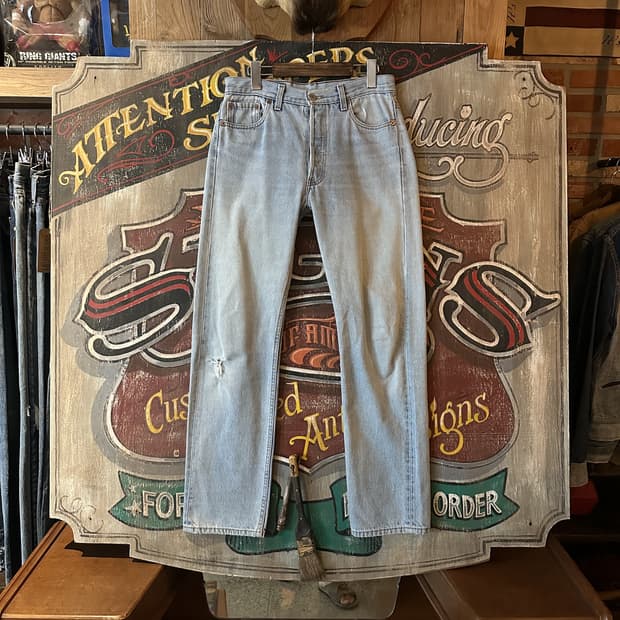 90s USA Vintage Levis 501 Denim Pants