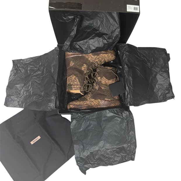 Yeezy Season 6 Camo Military Boot