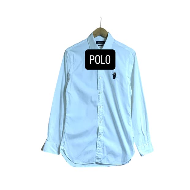 폴로 랄프로렌 폴로베어 신형라인 화이트셔츠