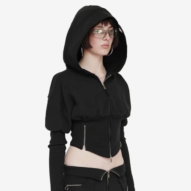 KIMYO 후드집업 블랙