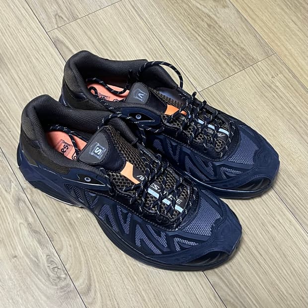 살로몬 x 애리즈 xt 위스퍼 블랙 어스 브라운 270