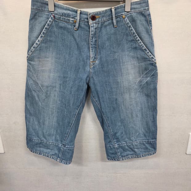 리바이스 빈티지 엔지니어드진 6부7부 데님 반바지 34