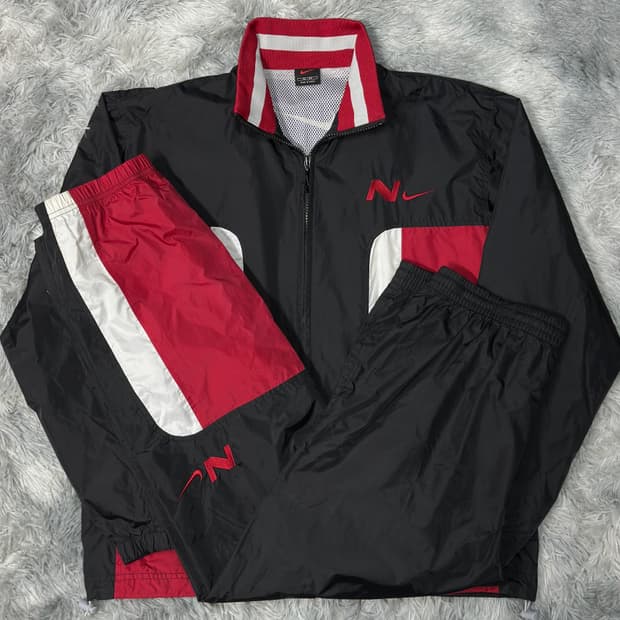 나이키 올드스쿨 90s 나일론 바람막이 세트 XL