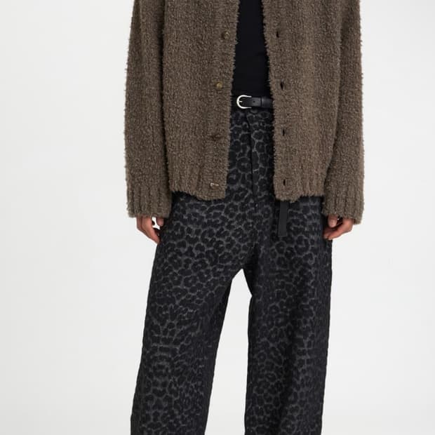 youth 레오파드팬츠 블랙 Moon