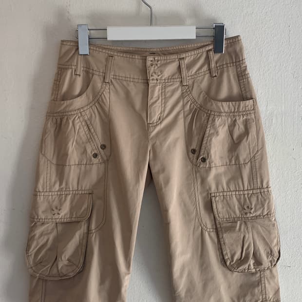 Dkny jeans stitch cargo pants