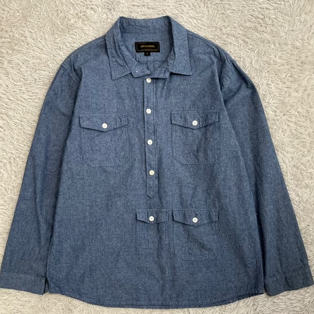 유니폼브릿지 풀오버 셔츠/#3156