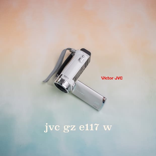빈티지 캠코더 jvc gz e117 화이트(영상캡쳐본0)