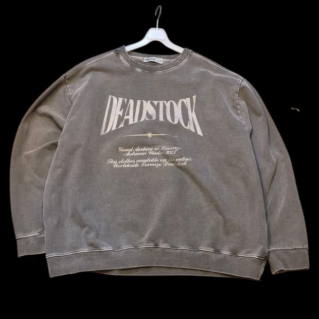 XL 피그먼트워싱 오버핏 맨투맨 