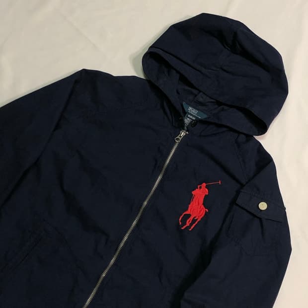 폴로 랄프로렌 빅포니 대장급 네이비 후드자켓