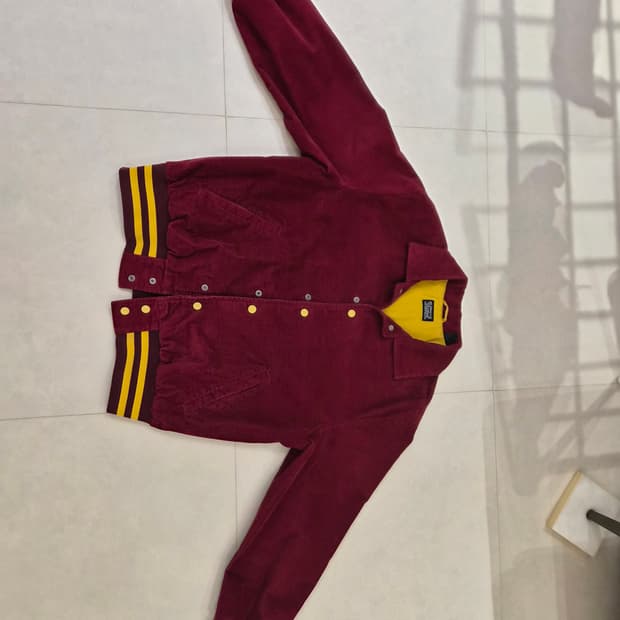 리바이스 코듀로이 자켓 버건디 S