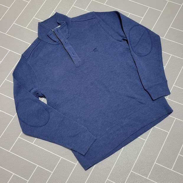 헨리코튼 울혼방 하프 지퍼버튼 업 티셔츠 95