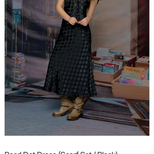 루루서울 Pearl Dot Dress 