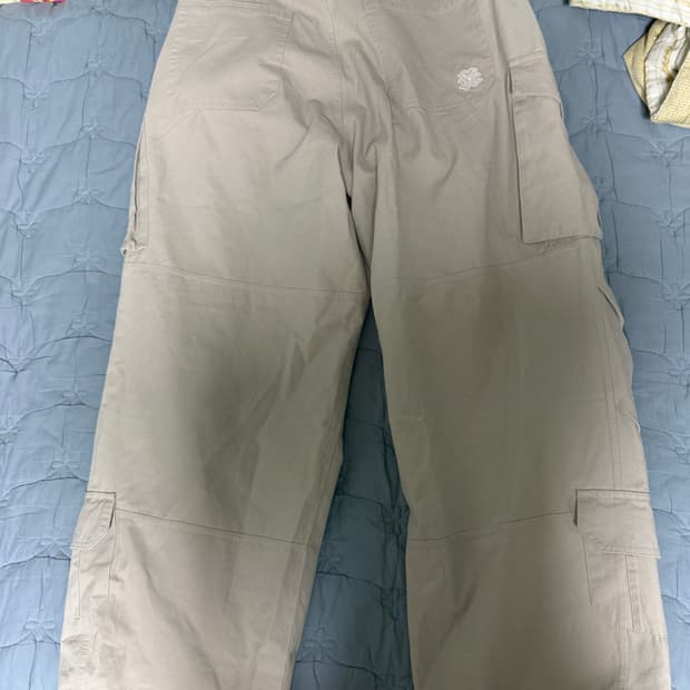 플레이버리즘 빈티지 워시드 카고팬츠 베이지 L사이즈새상품판매