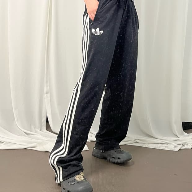 Adidas Firebird Black Track Pants