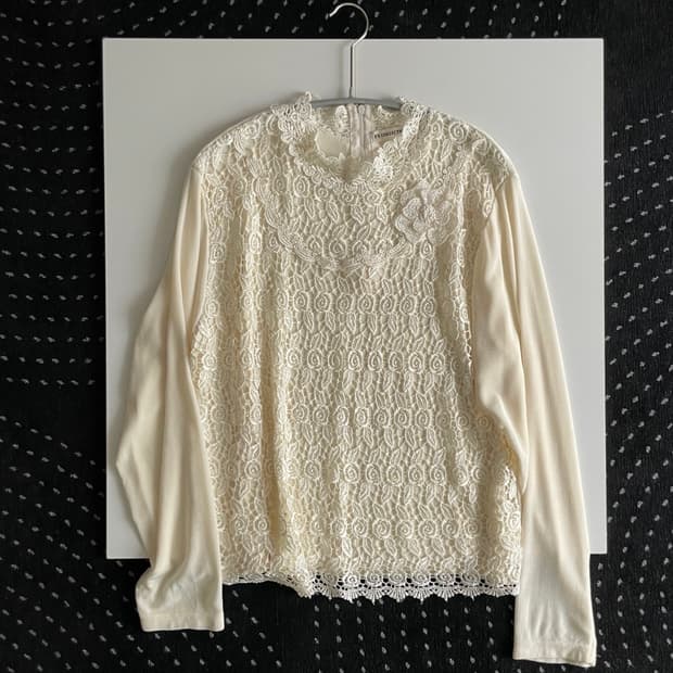 rose pullover blouse