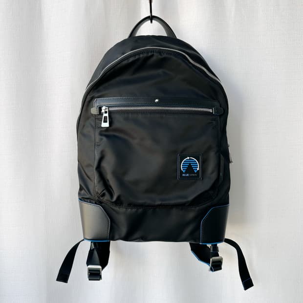 Montblanc 몽블랑 블루 스피릿 미디움 백팩 블랙