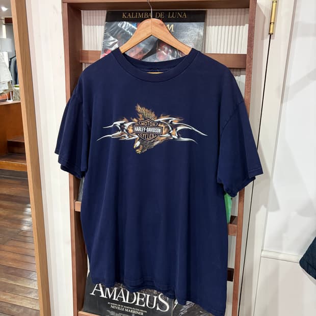 J71 할리데이비슨 프린팅 반팔 티셔츠 