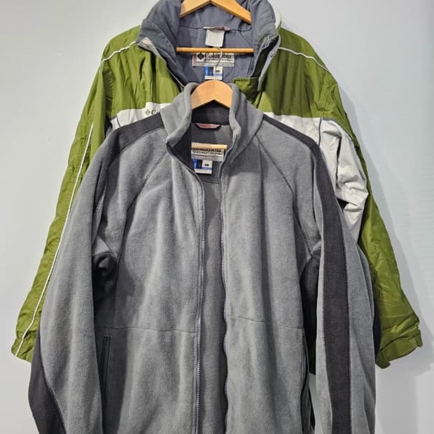 컬럼비아 k2 Vertex 하이브리드 자켓 L사이즈 바람막이