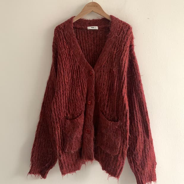 Wool Knit Cardigan