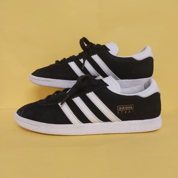 남성 아디다스 슈타트 코어블랙 스니커즈, 운동화 (240)