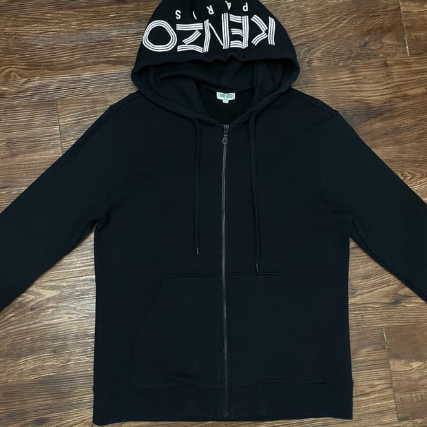 겐조 KENZO 블랙 후드집업