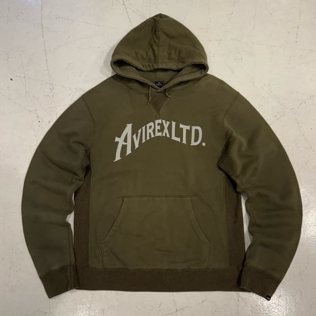아비렉스 USA 스페셜 에디션 카키 후드