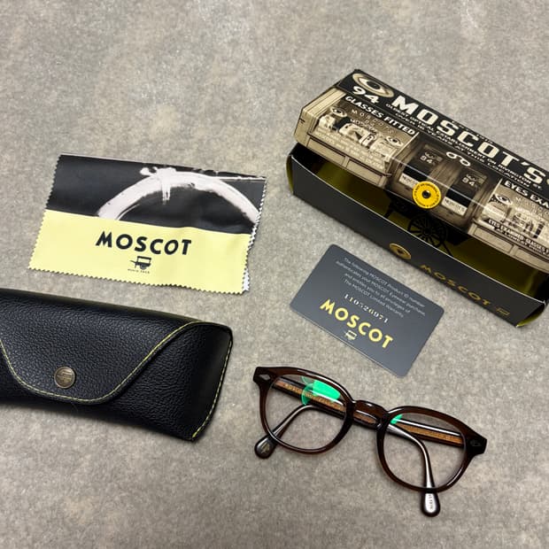 모스콧 램토쉬49 브라운 새상품(블루라이트 렌즈O)