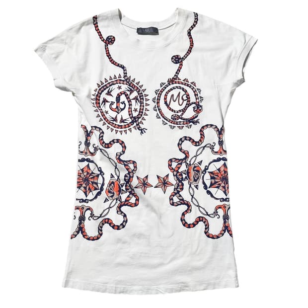 (매장판) 알렉산더 맥퀸 앵커리지 반팔 티셔츠