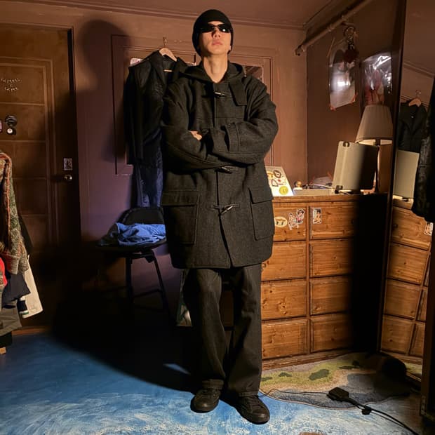 POLO RALPH LAUREN HEAVY WOOL DUFFLE COAT