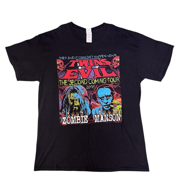 빈티지 롭좀비x마릴린맨슨 ROB ZOMBIE MARILYN MANSON