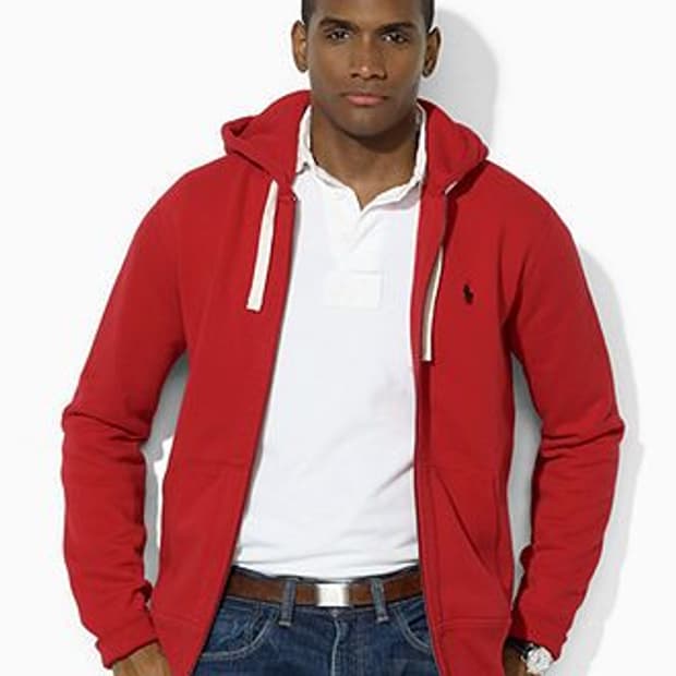 폴로 랄프로렌  플리스 후드 집업