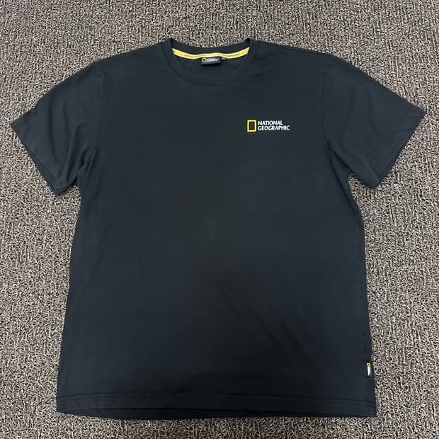 내셔널지오그래픽 반팔티셔츠 블랙 110(2XL)