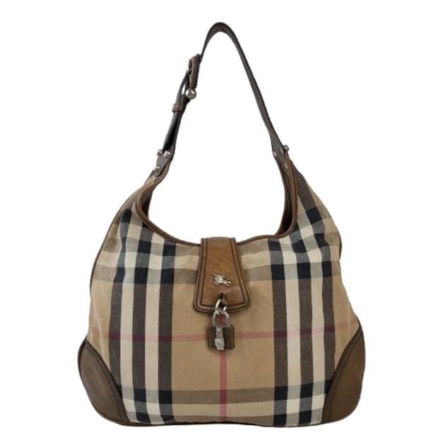 정품 버버리 노바체크 클래식 호보백