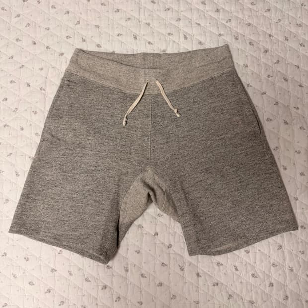 더블알엘 rrl 스웻 반바지 athletic fleece shorts