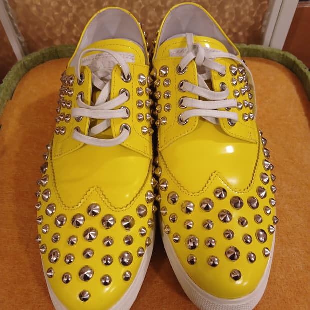 프라다 정품 여성 스니커즈 38 사이즈