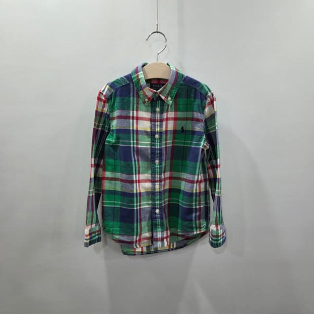 폴로랄프로렌 키즈 버튼다운 체크셔츠 6