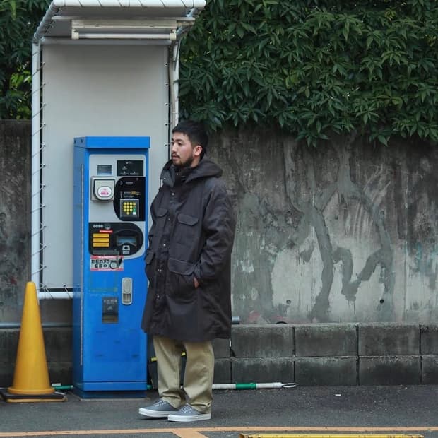 노스페이스 퍼플라벨 65/35 고어텍스 마운틴 코트 챠콜 L