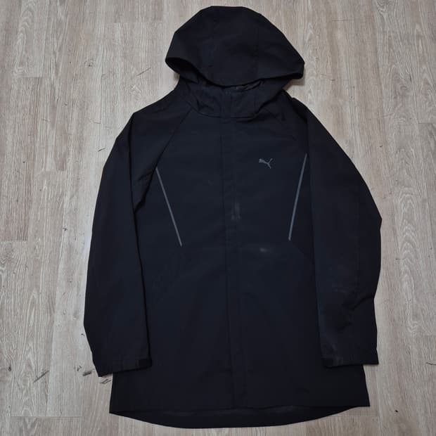 푸마 리핑캣 로고 바람막이 후드자켓 S(90)
